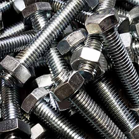 A new process developed by a Washington firm is reducing the incidence of rust on nuts and bolts, like the ones pictured.